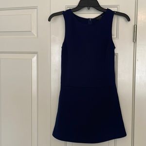 Girls Aqua skorted dress